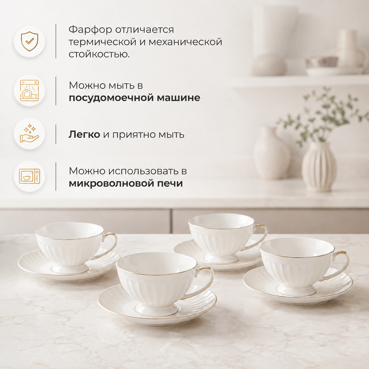 Столовый сервиз 39 предметов