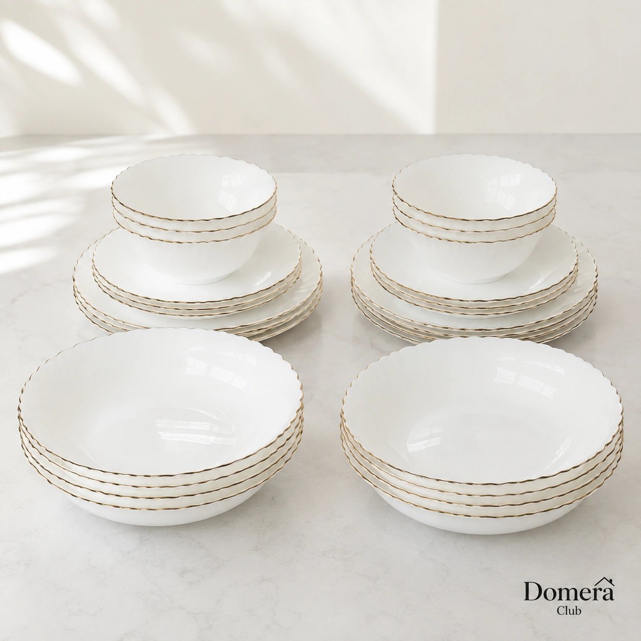 Набор столовой посуды на 6 персон сервиз обеденный